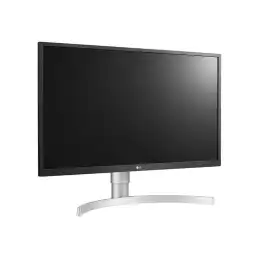 LG - Écran LED - 27" - 3840 x 2160 4K - IPS - 300 cd - m² - 1000:1 - HDR10 - 5 ms - 2xHDMI, DisplayPort (27UL550P-W)_3