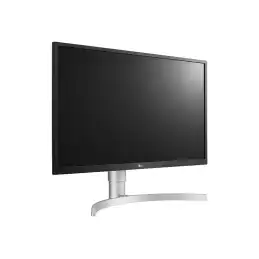 LG - Écran LED - 27" - 3840 x 2160 4K - IPS - 300 cd - m² - 1000:1 - HDR10 - 5 ms - 2xHDMI, DisplayPort (27UL550P-W)_4