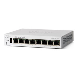 Commutateur - Ethernet Gigabit - C3 - intelligent - 8 x 10 - 100 - 1000 - de bureau - PoE (67 W) (C1200-8T-D)_1