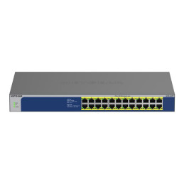 Commutateur - non géré - 24 x 10 - 100 - 1000 (PoE+) - de bureau, Montable sur rack - PoE+ (300... (GS524PP-100EUS)_3