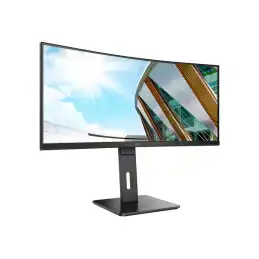 AOC - Écran LED - incurvé - 34" - 3440 x 1440 UWQHD @ 100 Hz - VA - 300 cd - m² - 3000:1 - 1 ms - 2xHDMI, D... (CU34P2A)_3