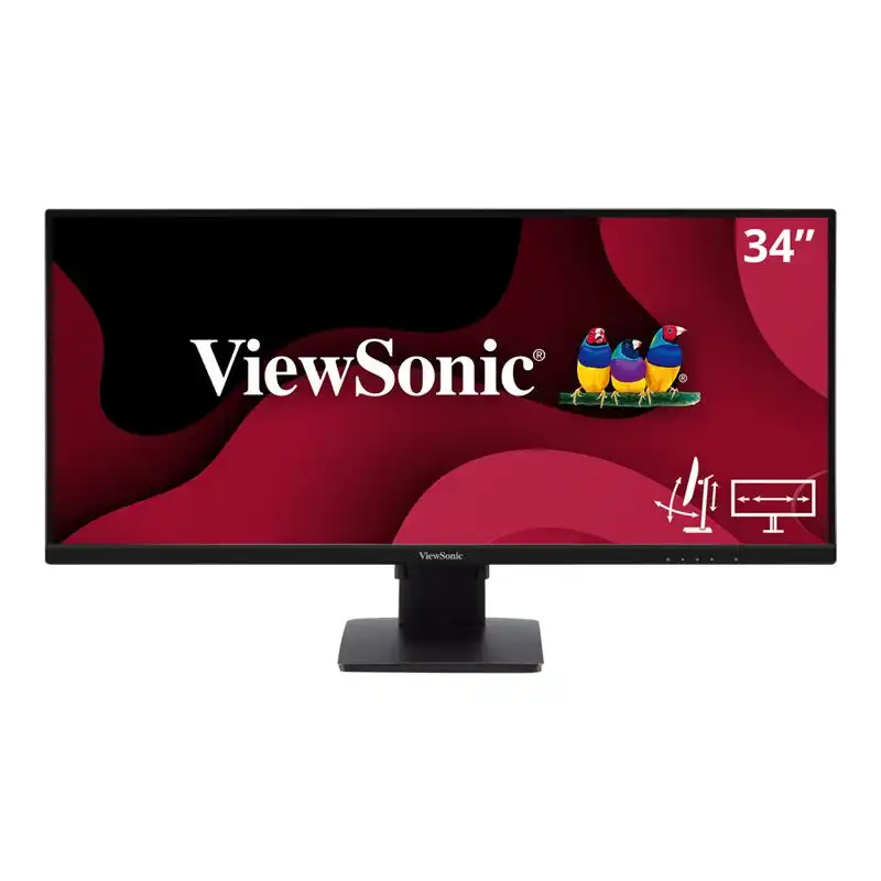 ViewSonic - Écran LED - 34" (34.1" visualisable) - 3440 x 1440 UWQHD @ 75 Hz - IPS - 400 cd - m² - 1000... (VA3456-MHDJ)_1