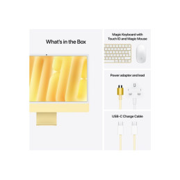 Tout-en-un M4 - RAM 16 Go - SSD 512 Go - Apple M4 10-core - Gigabit Ethernet, IEEE 802.11ax (Wi-Fi 6E), B... (Z1EL)_7