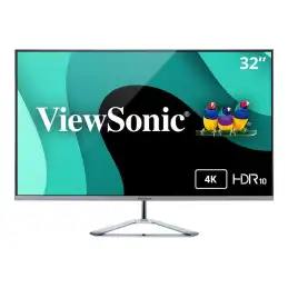ViewSonic VX3276-4K-mhd - Écran LED - 32" (32" visualisable) - 3840 x 2160 4K UHD (2160p) - VA - 300 ... (VX3276-4K-MHD)_1