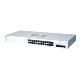 Commutateur - intelligent - 24 x 10 - 100 - 1000 + 4 x SFP+ 10 Go (liaison montante) - Mont... (CBS220-24T-4XEU-RF)_1