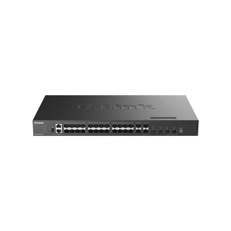 Commutateur - C3 - Géré - 28 x 10 Gigabit SFP+ + 4 x 25 Gigabits SFP28 - Montable sur rack (DXS-3410-32SY/E)_1
