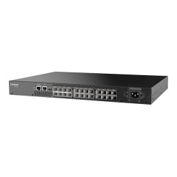 Commutateur - Géré - 8 x 32Gb Fibre Channel SFP+ - de bureau, Montable sur rack - avec 8 x émetteur... (7D8PA002WW)_1