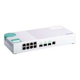 Commutateur - non géré - 2 x 10 Gigabit SFP+ + 1 x combo 10 gigabits SFP+ + 8 x 10 - 100 - 1000 - d... (QSW-308-1C)_6