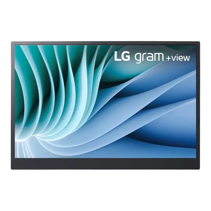 LG gram +view - Écran LED - 16" - portable - 2560 x 1600 WQXGA - IPS - 350 cd - m² - 1200:1 - 2xUSB-C - argent (16MR70)_1