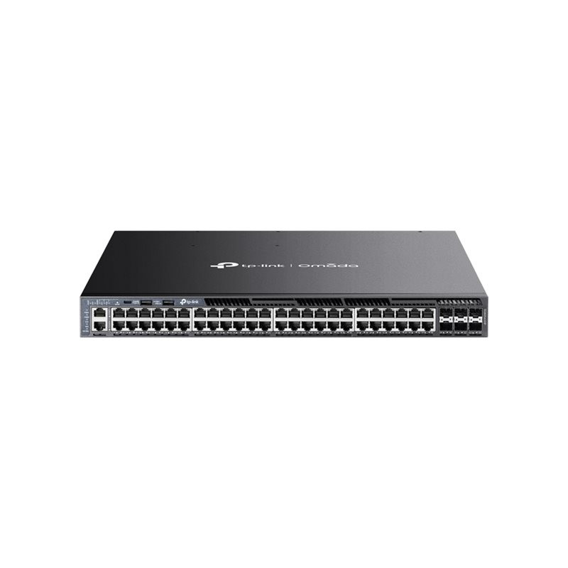 Commutateur - C3 - Géré - 48 x 10 - 100 - 1000 (PoE+) + 6 x Ethernet 10 Go SFP+ - flux d'air de l'av... (SG6654XHP)_1