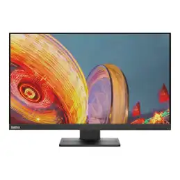 Lenovo ThinkVision E24q-20 - Écran LED - 24" (23.8" visualisable) - 2560 x 1440 QHD @ 75 Hz - IPS - 300 ... (62CFGAT1EU)_3