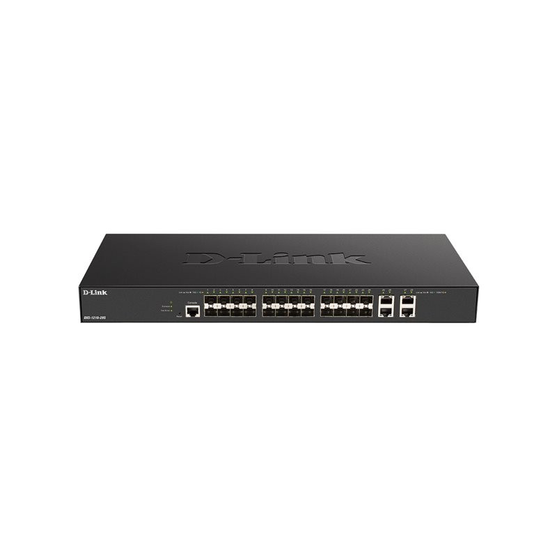 Commutateur - intelligent - 24 x 10GBase-X + 4 x 10Gb Ethernet - Montable sur rack (DXS-1210-28S)_1