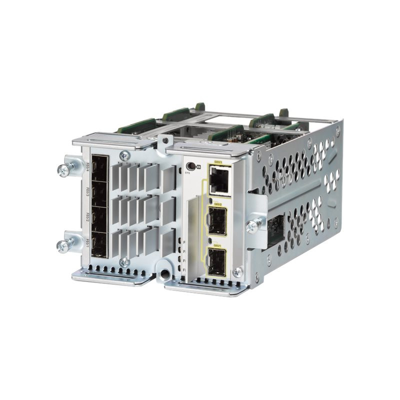 Commutateur - Géré - 4 x SFP 100 Mbits + 1 x SFP Gigabit combiné + 1 x Gigabit SFP - Module enf... (GRWIC-D-ES-6S)_1