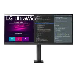 LG UltraWide - Écran LED - 34" - 3440 x 1440 UWQHD @ 75 Hz - IPS - 300 cd - m² - 1000:1 - HDR10 - 5 ms -... (34WN780P-B)_1