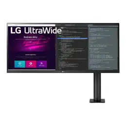 LG UltraWide - Écran LED - 34" - 3440 x 1440 UWQHD @ 75 Hz - IPS - 300 cd - m² - 1000:1 - HDR10 - 5 ms -... (34WN780P-B)_2