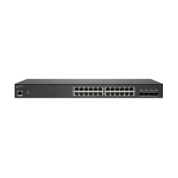 Commutateur - Géré - 24 x 10 - 100 - 1000 + 4 x 10 Gigabit SFP+ - Montable sur rack - avec Support... (02-SSC-8374)_1