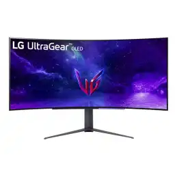 LG UltraGear - Moniteur OLED - jeux - incurvé - 45" (44.5" visualisable) - 3440 x 1440 WQHD @ 240 Hz - 2... (45GR95QE-B)_1