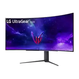 LG UltraGear - Moniteur OLED - jeux - incurvé - 45" (44.5" visualisable) - 3440 x 1440 WQHD @ 240 Hz - 2... (45GR95QE-B)_2