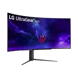 LG UltraGear - Moniteur OLED - jeux - incurvé - 45" (44.5" visualisable) - 3440 x 1440 WQHD @ 240 Hz - 2... (45GR95QE-B)_3