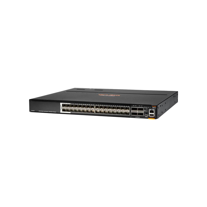 Commutateur - C3 - Géré - 32 x 1 - 10 - 25 Gigabit Ethernet SFP - SFP+ - SFP28 + 4 x 40 - 100 Gigabit Q... (JL700C)_1