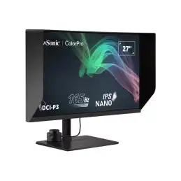 ViewSonic ColorPro - Écran LED - 27" - 2560 x 1440 QHD @ 165 Hz - IPS - 400 cd - m² - 1000:1 - DisplayHDR 40... (VP2776)_6