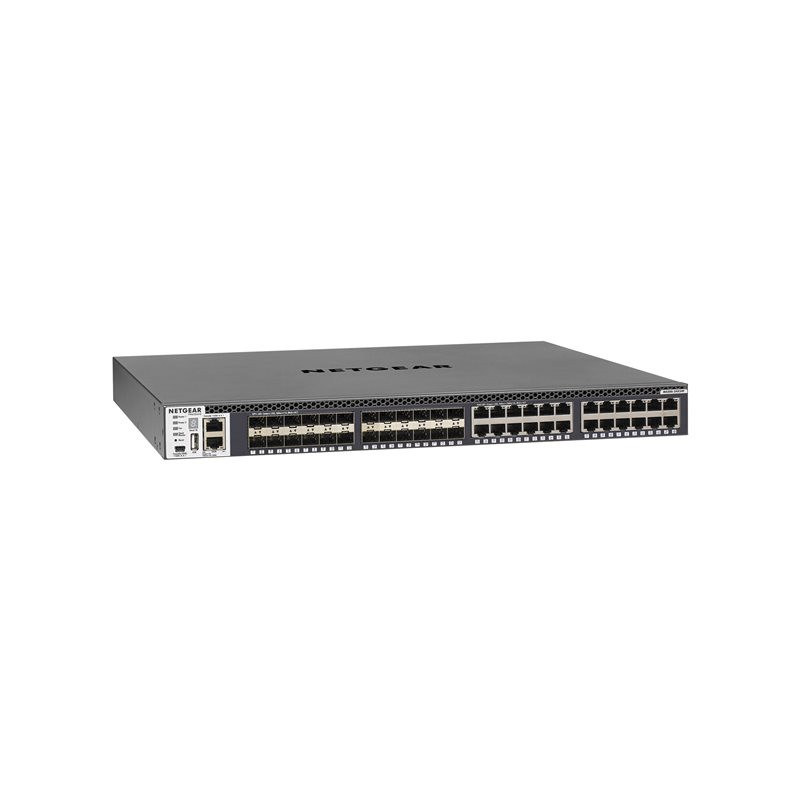 Switch manageable ProSAFE M4300-24X24FSwitch Manageable Stackable avec 48x10G incluant 24x10GB... (XSM4348S-100NES)_1