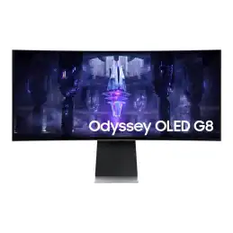 Samsung Odyssey OLED G8 S34BG850SU - Moniteur OLED - Intelligent - jeux - incurvé - 34" - 3440 x 144... (LS34BG850SUXEN)_1