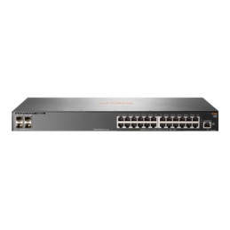 Commutateur - C3 - Géré - 24 x 10 - 100 - 1000 + 4 x Gigabit SFP (liaison montante) - Montable sur r... (JL259AABB)_1