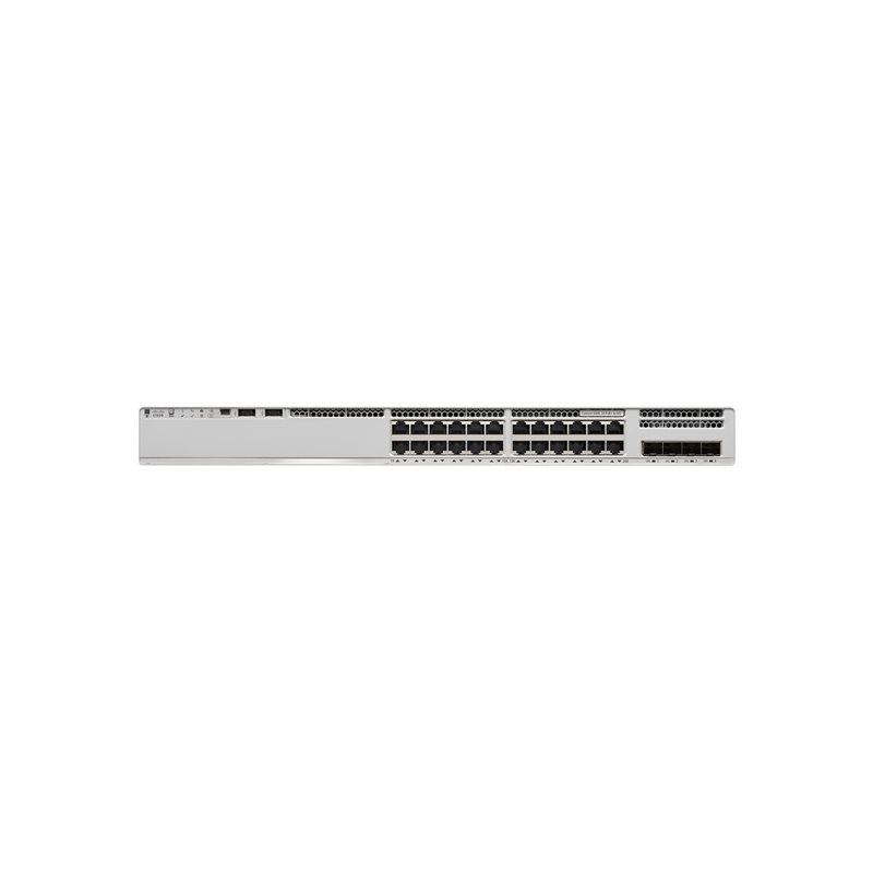 Network Advantage - commutateur - C3 - 24 x 10 - 100 - 1000 (PoE+) + 4 x SFP+ 10 Go (liaison m... (C9200L-24P-4X-A)_1