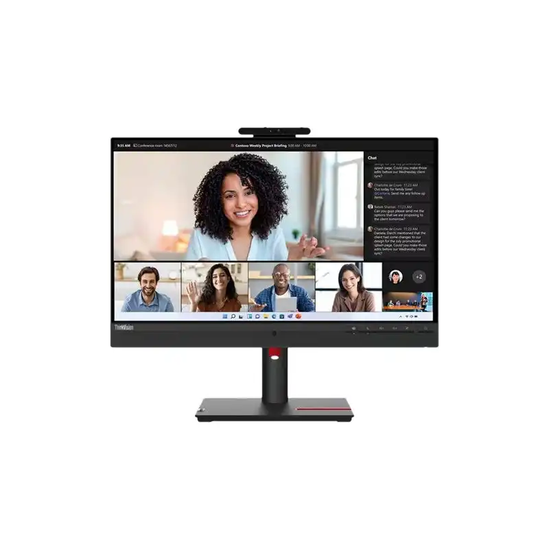 Lenovo ThinkVision T24mv-30 - Écran LED - 24" (23.8" visualisable) - 1920 x 1080 Full HD (1080p) - IPS -... (63D7UAT3EU)_1