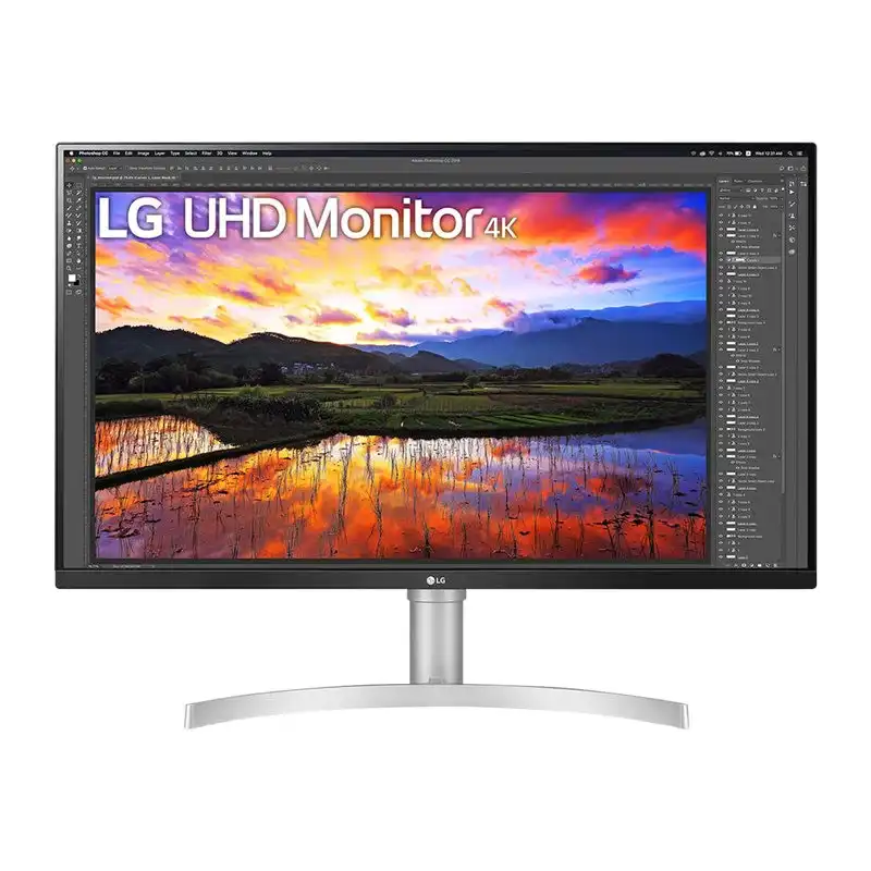 LG - Écran LED - 32" (31.5" visualisable) - 3840 x 2160 4K @ 60 Hz - IPS - 350 cd - m² - 1000:1 - HDR10 ... (32UN650P-W)_1