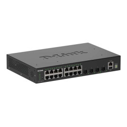 Commutateur - intelligent - 16 x 10 - 100 - 1000 + 4 x 10 Gigabit SFP+ - de bureau, Montable sur... (DGS-1530-20/E)_1