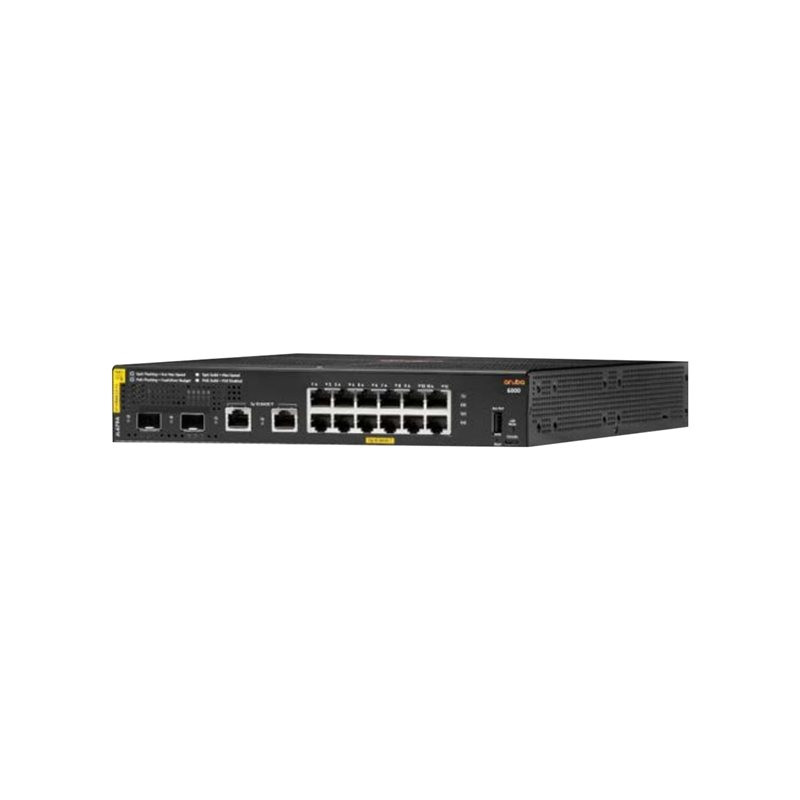 Commutateur - Géré - 12 x 10 - 100 - 1000 (PoE+) + 2 x Gigabit SFP + 2 x 1000Base-T - Montable sur ... (R8N89ARABB)_1