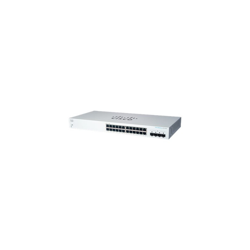 Commutateur - intelligent - 24 x 10 - 100 - 1000 + 4 x Gigabit SFP (liaison montante) - Mon... (CBS220-24T-4GEU-RF)_1