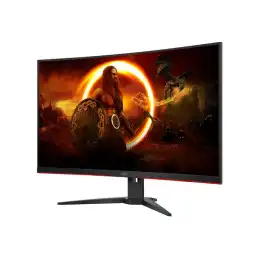 AOC Gaming - Écran LED - jeux - incurvé - 32" (31.5" visualisable) - 1920 x 1080 Full HD (1080p) @ 240 H... (C32G2ZE/BK)_2