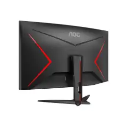 AOC Gaming - Écran LED - jeux - incurvé - 32" (31.5" visualisable) - 1920 x 1080 Full HD (1080p) @ 240 H... (C32G2ZE/BK)_6