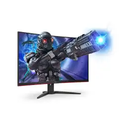 AOC Gaming - Écran LED - jeux - incurvé - 32" (31.5" visualisable) - 1920 x 1080 Full HD (1080p) @ 240 H... (C32G2ZE/BK)_11