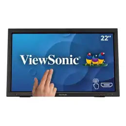 ViewSonic - Écran LED - 22" (21.5" visualisable) - écran tactile - 1920 x 1080 Full HD (1080p) @ 75 Hz - TN ... (TD2223)_1