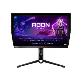 AOC Gaming - AGON Series - écran LED - jeux - 24.5" - 1920 x 1080 Full HD (1080p) @ 360 Hz - IPS - 400 cd -... (AG254FG)_1
