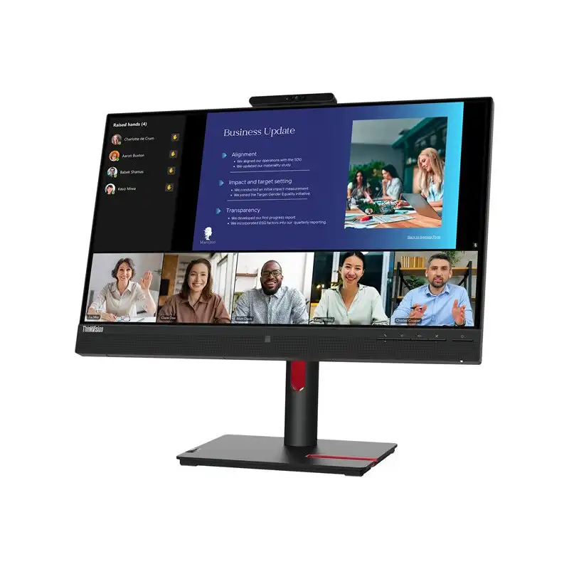 Lenovo ThinkVision T24v-30 - Écran LED - 24" (23.8" visualisable) - 1920 x 1080 Full HD (1080p) @ 75 Hz ... (63D8MAT3EU)_1