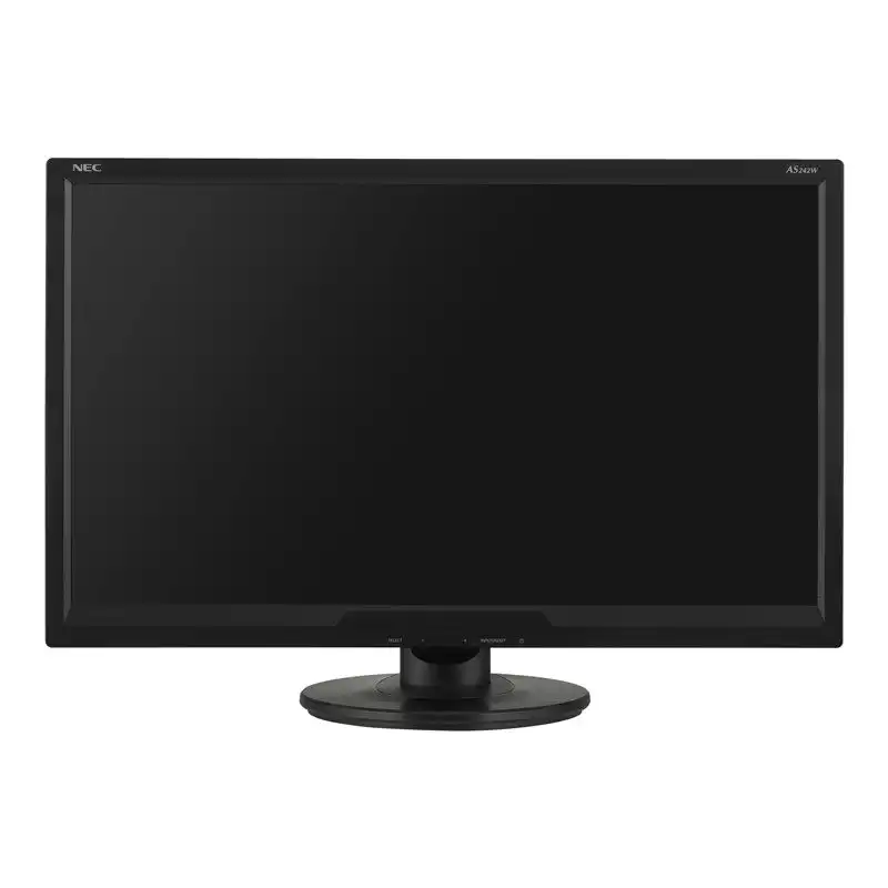 NEC AccuSync AS242W - Écran LED - 24" - 1920 x 1080 Full HD (1080p) - TN - 250 cd - m² - 1000:1 - 5 ms - D... (60003810)_1