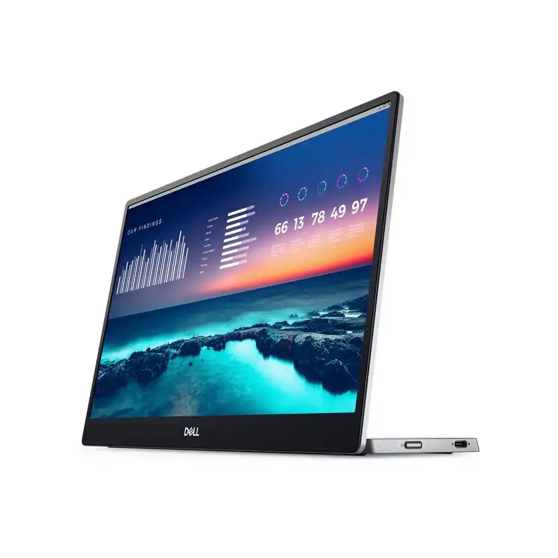 Dell P1424H - Écran LED - 14" - portable - 1920 x 1080 Full HD (1080p) - IPS - 300 cd - m² - 700:1 - 6 ... (DELL-P1424H)_1