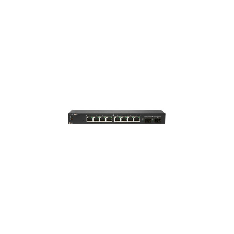 Commutateur - Géré - 8 x 10 - 100 - 1000 + 2 x Gigabit SFP - de bureau (02-SSC-2462)_1