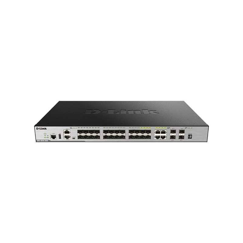 Commutateur - C3 - Géré - 24 x 10 - 100 - 1000 (PoE+) + 4 x 50 Gigabit Ethernet SFP56 - flux d'air d... (JL666AABB)_1