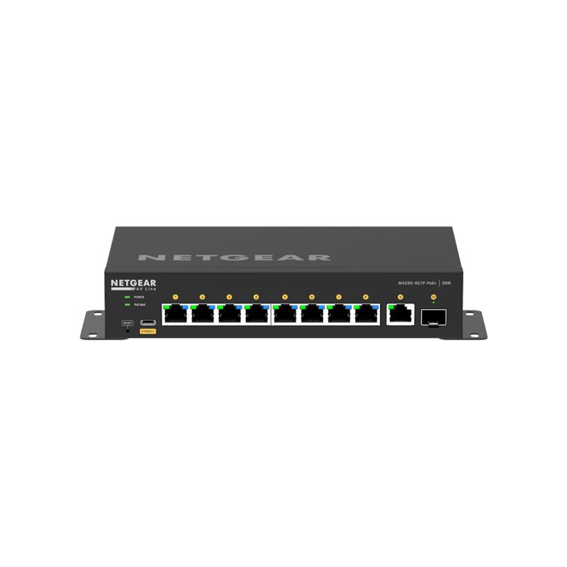Commutateur - C3 - Géré - 8 x 10 - 100 - 1000 (8 PoE+) + 1 x 10 - 100 - 1000 + 1 x Gigabit SF... (GSM4210PD-100EUS)_1