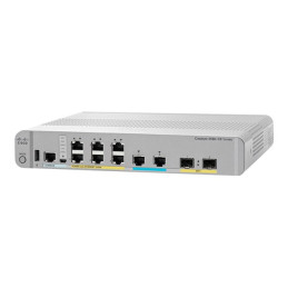 Commutateur - Géré - 8 x 10 - 100 - 1000 (PoE+) + 2 x combo 10 gigabits SFP+ - de bureau, Mo... (WS-C3560CX-8XPD-S)_2