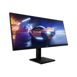 HP X34 Gaming Monitor - X-Series - écran LED - jeux - 34" - 3440 x 1440 WQHD @ 165 Hz - IPS - 400 cd - m... (2V7W6AAABB)_3