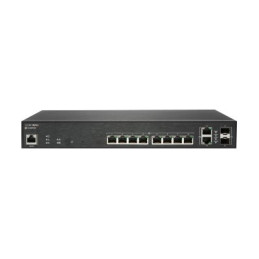 Commutateur - Géré - 10 x 10 - 100 - 1000 (PoE+) + 2 x Gigabit SFP - de bureau - PoE+ (130 W) - av... (02-SSC-8371)_1