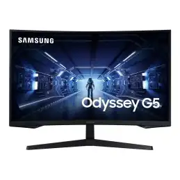 Samsung Odyssey G5 C27G56TQBU - G55T Series - écran LED - incurvé - 27" - 2560 x 1440 WQHD @ 144 Hz ... (LC27G56TQBUXEN)_1