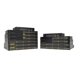 Commutateur - C3 - Géré - 16 x 10 - 100 - 1000 + 2 x SFP Gigabit combiné + 2 x Gigabit SFP -... (SG350-20-K9-EU-RF)_1